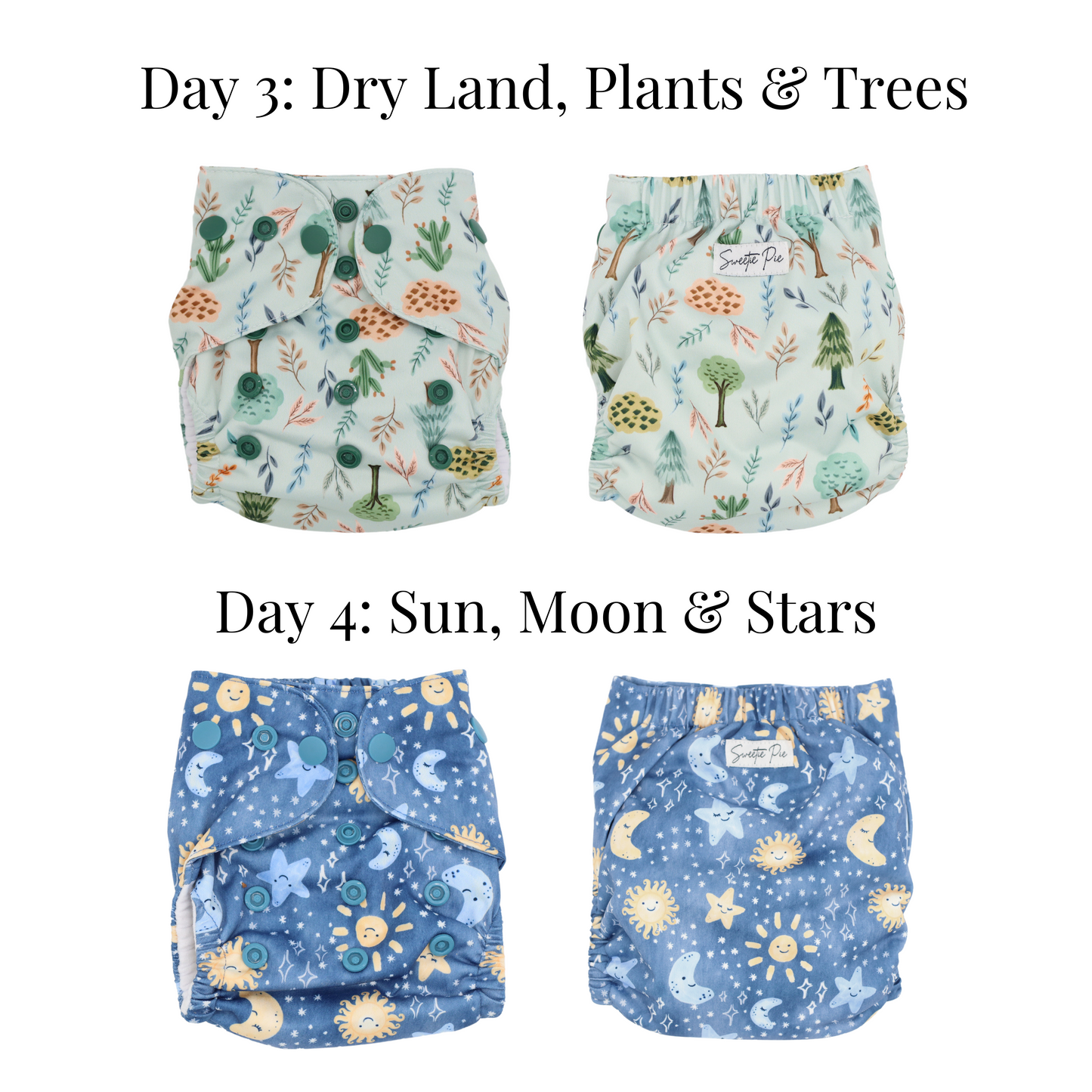 Bamboo Cotton Newborn All-In-One Diaper