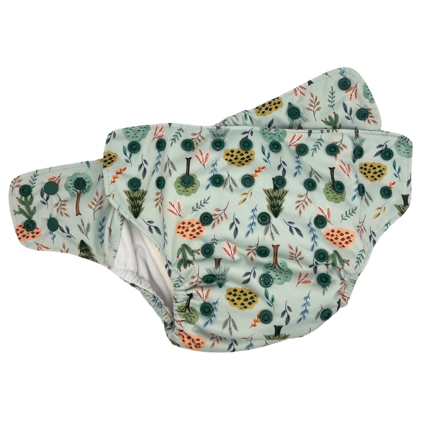 Bamboo & Hemp One-Size All-In-One Diapers