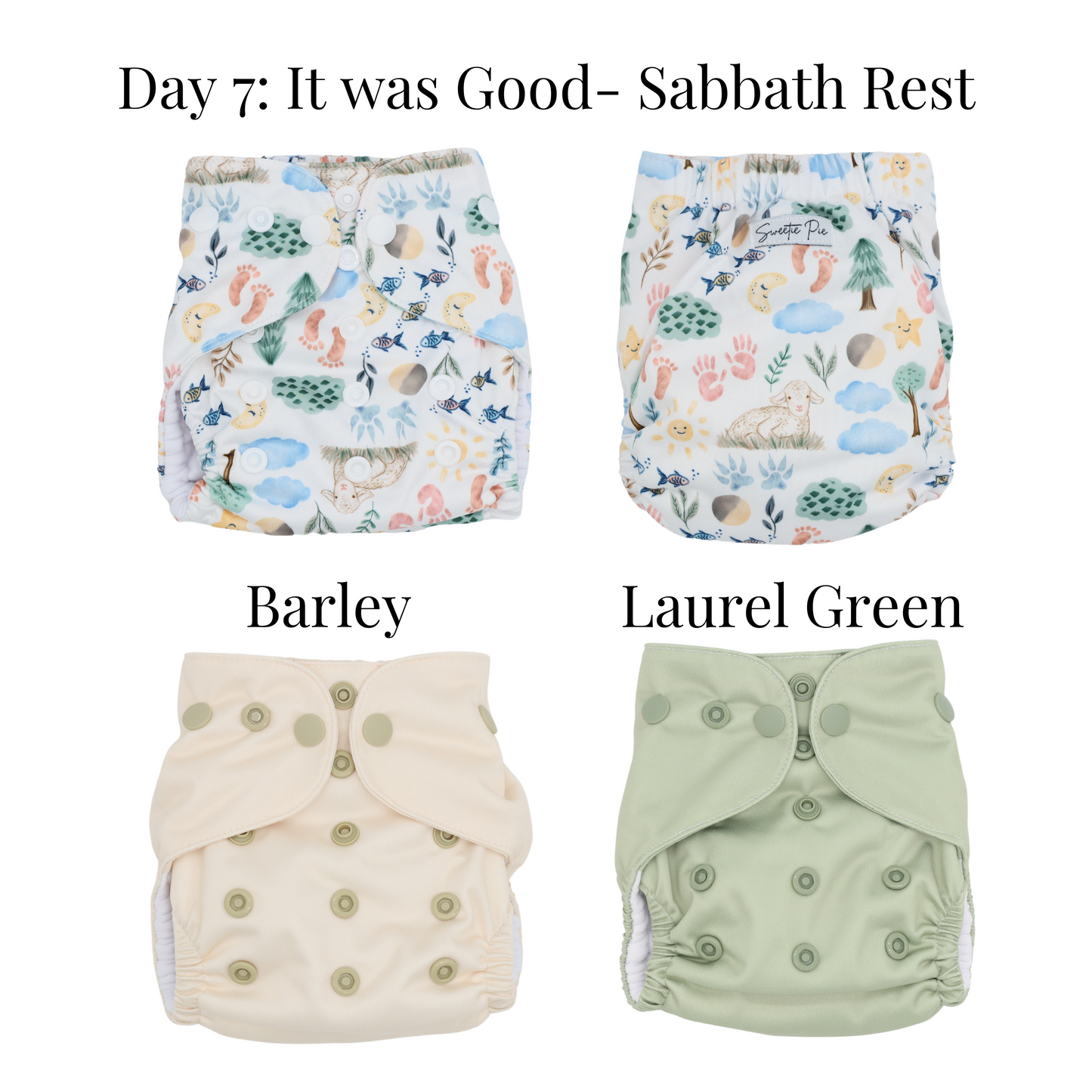 Bamboo Cotton Newborn All-In-One Diaper