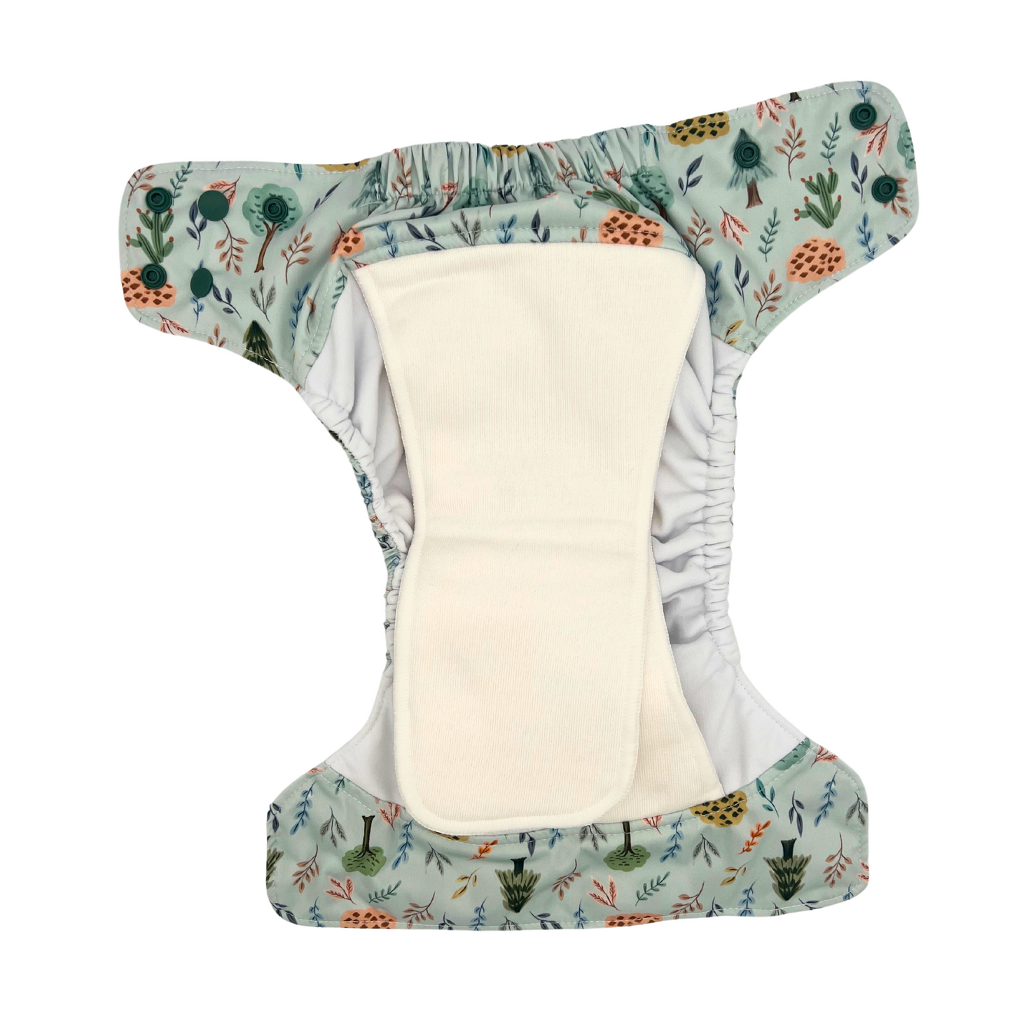 Bamboo & Hemp One-Size All-In-One Diapers