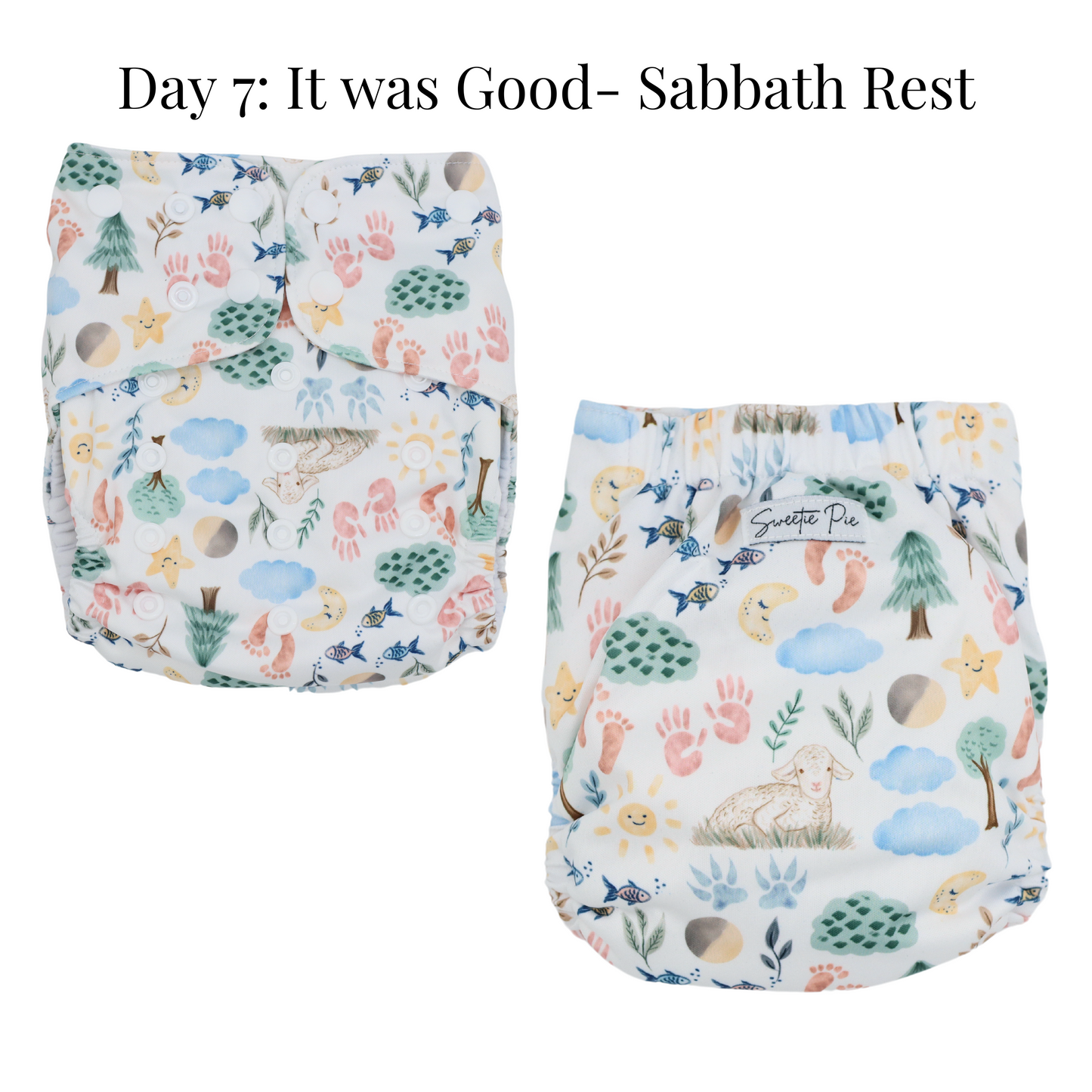 Bamboo & Hemp One-Size All-In-One Diapers