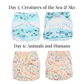 Bamboo Cotton Newborn All-In-One Diaper