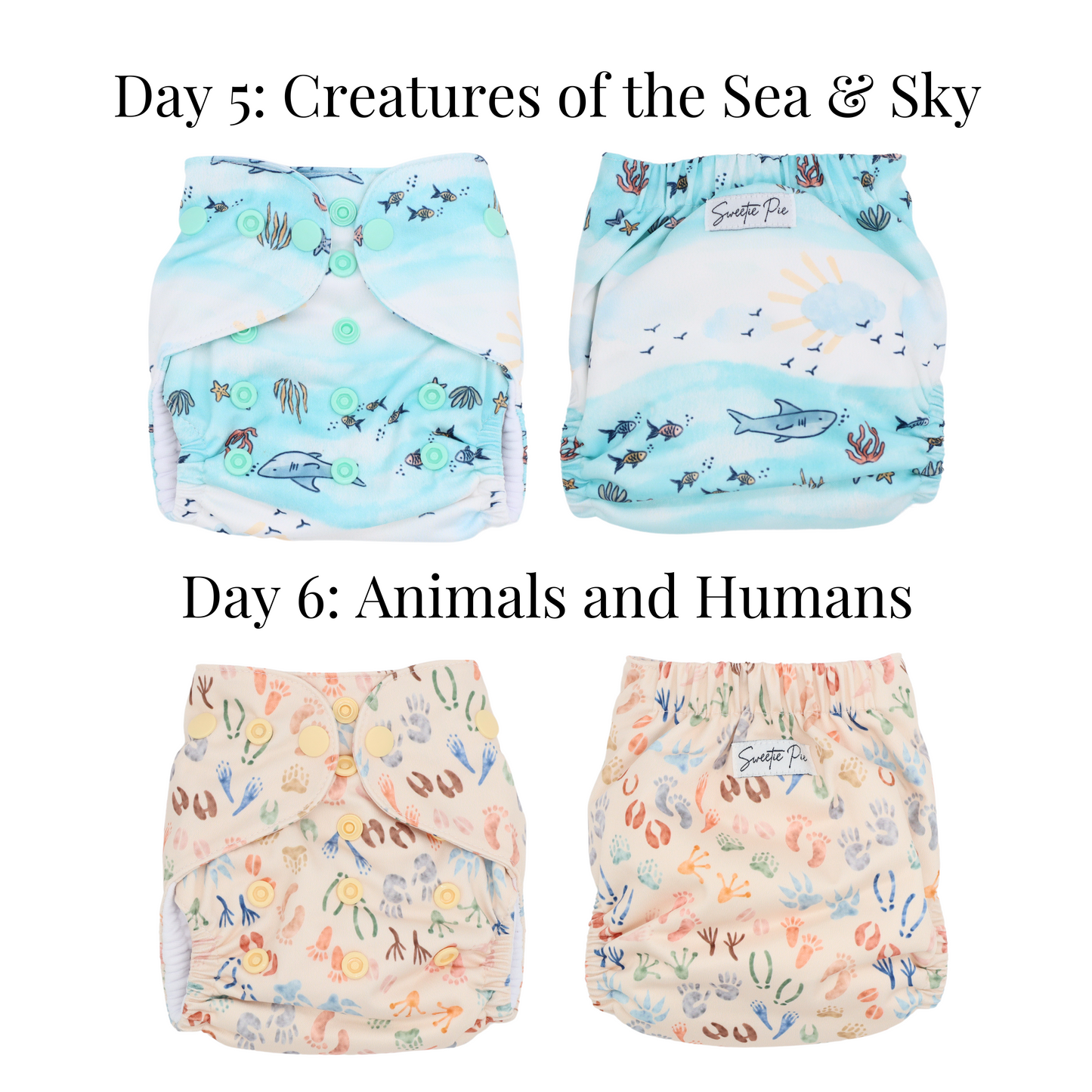 Bamboo Cotton Newborn All-In-One Diaper