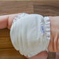 (4 pack) Organic One-Size Hemp and Bamboo Cotton Fitted Diaper