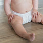 (4 pack) Organic One-Size Hemp and Bamboo Cotton Fitted Diaper