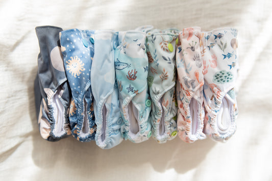 Bamboo Cotton Newborn All-In-One Diaper